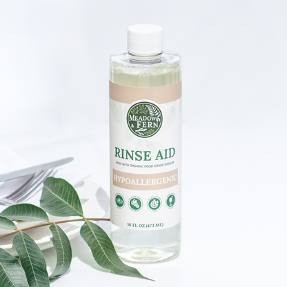 Organic Rinse Aid for Automatic Dishwashers