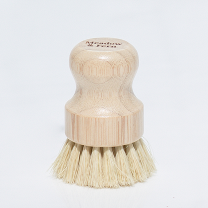 Bamboo Dish Brush - Natural Kitchen Scrub Brush