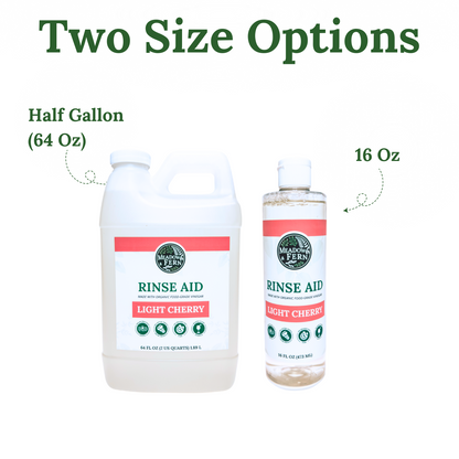Organic Rinse Aid for Automatic Dishwashers